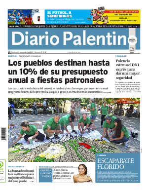 Portada Diario Palentino