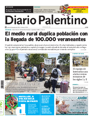 Portada Diario Palentino