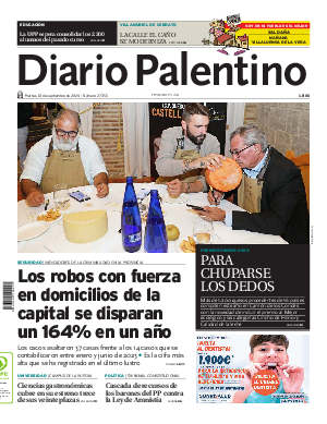 Portada Diario Palentino