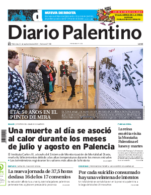 Portada Diario Palentino