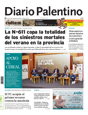 Portada Diario Palentino