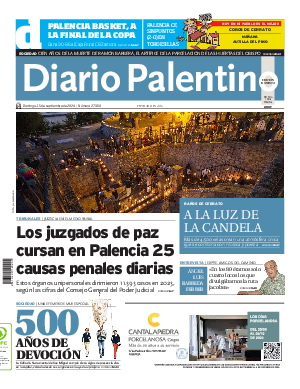 Portada Diario Palentino