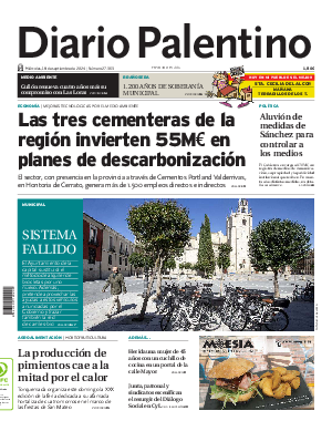 Portada Diario Palentino