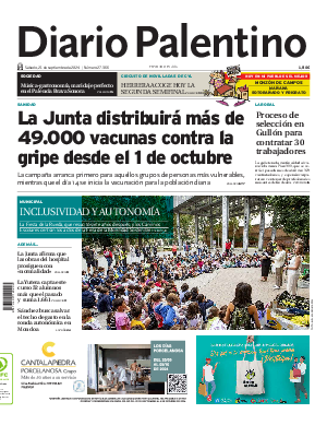 Portada Diario Palentino