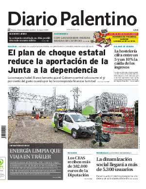 Portada Diario Palentino