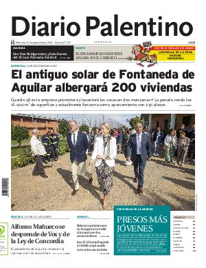 Portada Diario Palentino