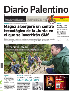 Portada Diario Palentino