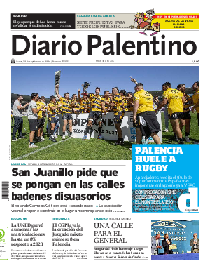 Portada Diario Palentino