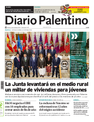 Portada Diario Palentino