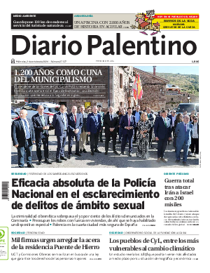 Portada Diario Palentino