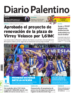 Portada Diario Palentino