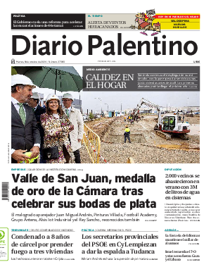 Portada Diario Palentino