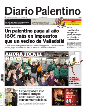 Portada Diario Palentino