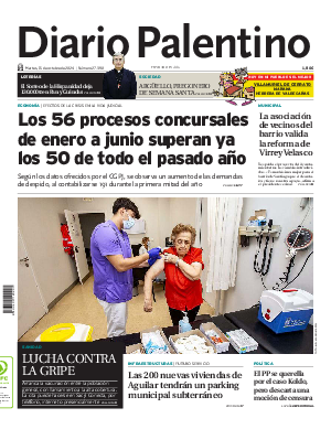 Portada Diario Palentino