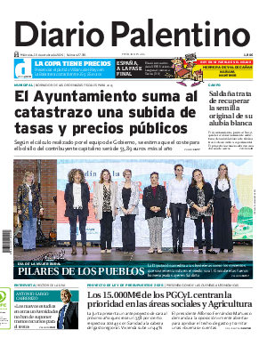 Portada Diario Palentino