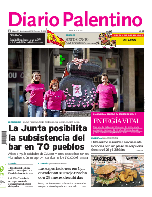 Portada Diario Palentino