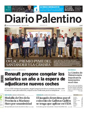 Portada Diario Palentino