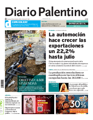 Portada Diario Palentino