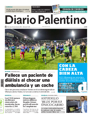 Portada Diario Palentino