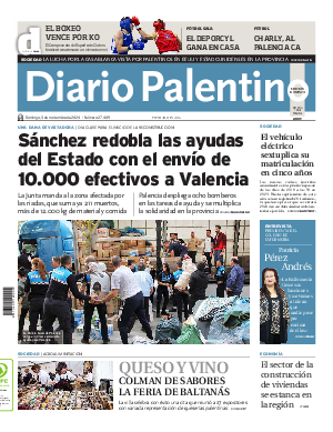 Portada Diario Palentino