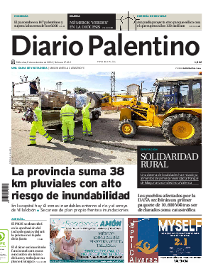 Portada Diario Palentino