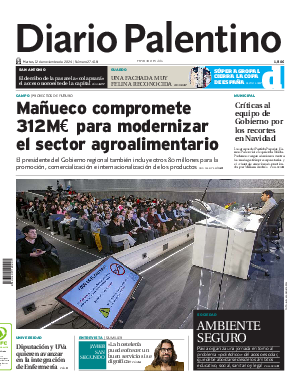 Portada Diario Palentino