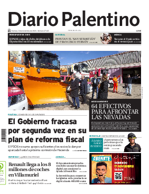 Portada Diario Palentino