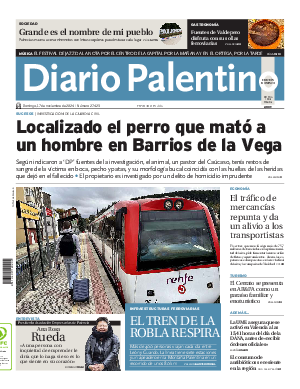 Portada Diario Palentino