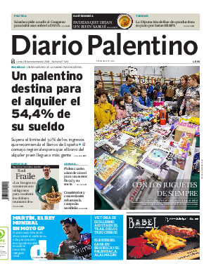 Portada Diario Palentino