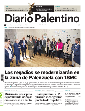 Portada Diario Palentino