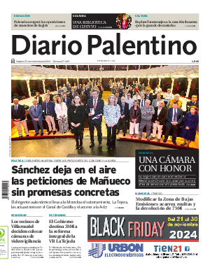 Portada Diario Palentino