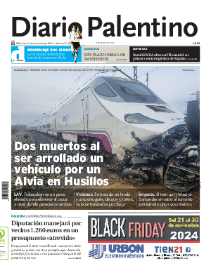 Portada Diario Palentino