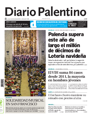 Portada Diario Palentino