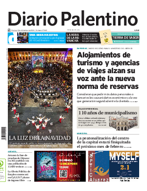 Portada Diario Palentino