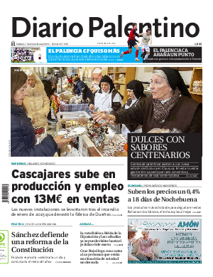 Portada Diario Palentino