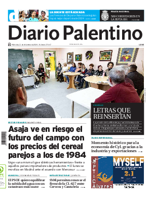 Portada Diario Palentino