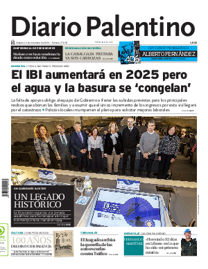 Portada Diario Palentino