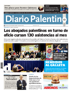 Portada Diario Palentino