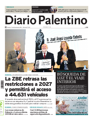 Portada Diario Palentino