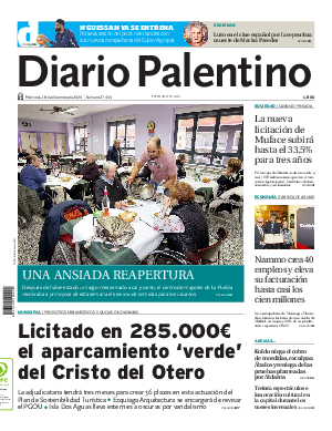 Portada Diario Palentino