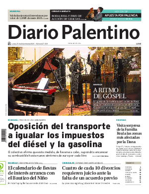 Portada Diario Palentino