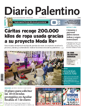 Portada Diario Palentino