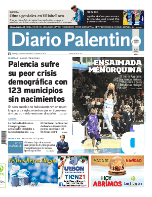 Portada Diario Palentino