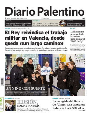 Portada Diario Palentino