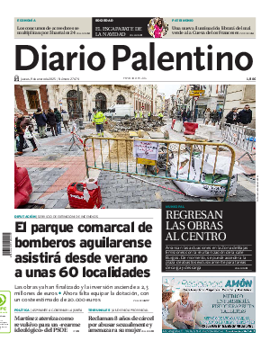 Portada Diario Palentino