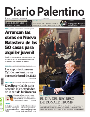 Portada Diario Palentino