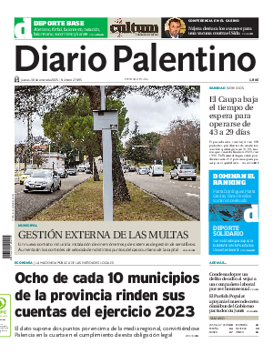 Portada Diario Palentino