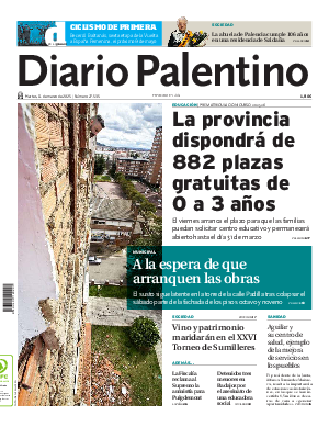 Portada Diario Palentino