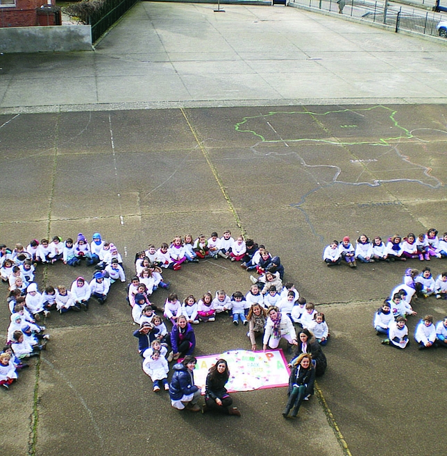 Los colegios festejan el Día de la Paz  / DIARIOPALENTINO.ES