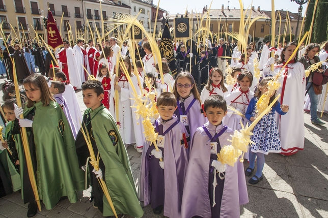 Procesión de la Borriquilla en Palencia.  / SARA MUNIOSGUREN